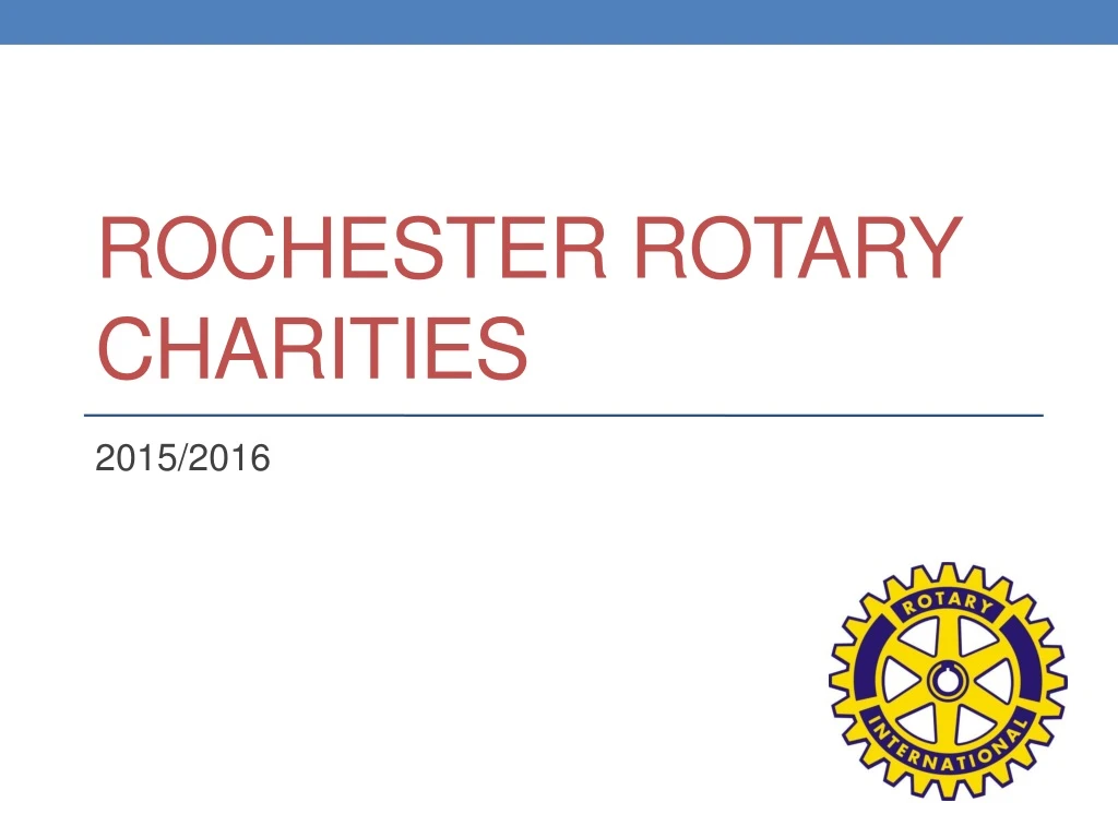 rochester rotary charities