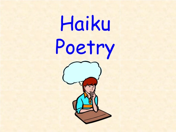 Haiku Poetry