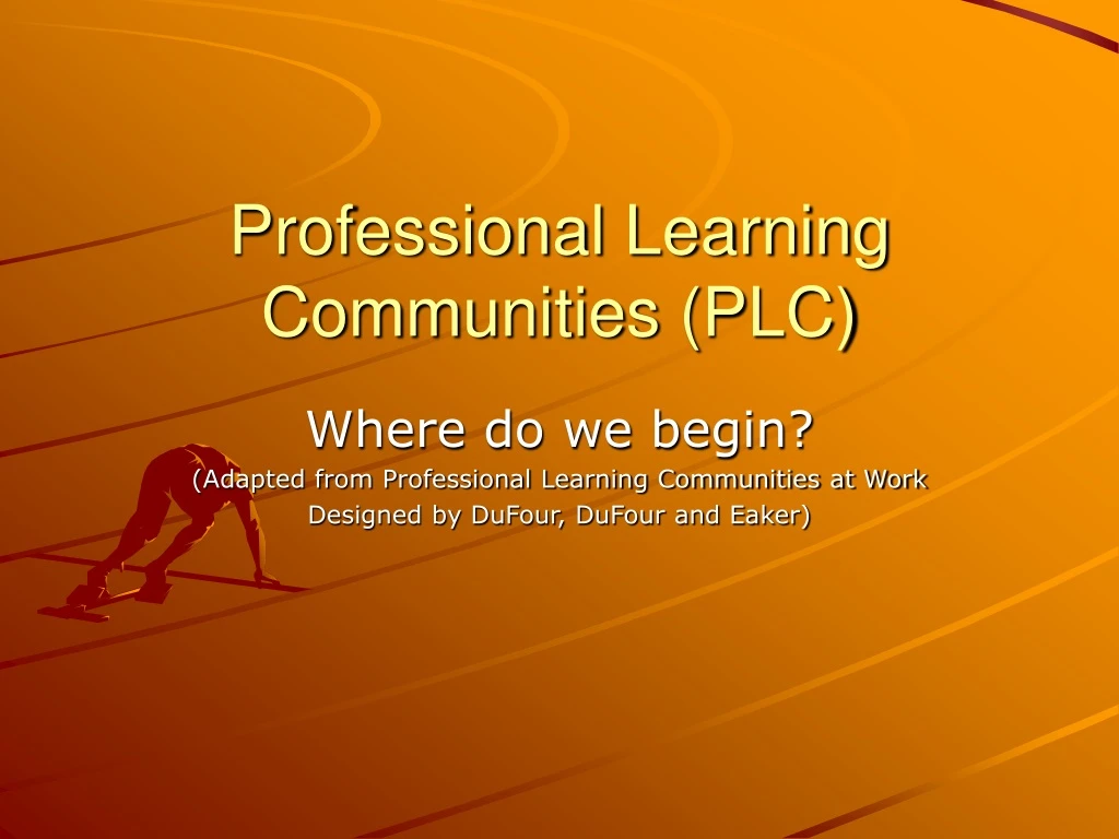 professional learning communities plc