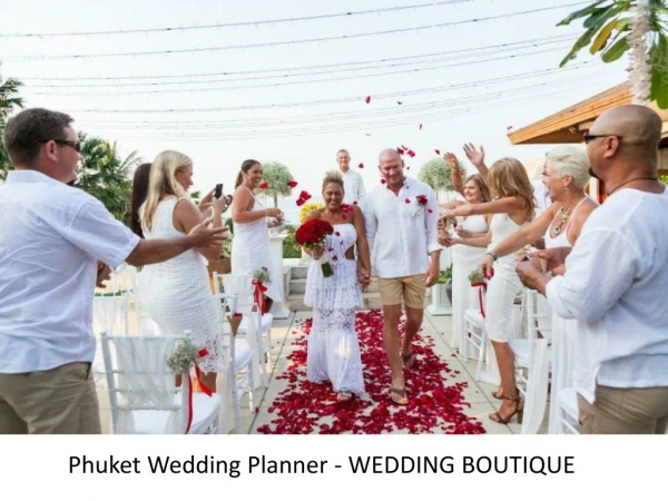 Wedding Planner in Phuket | Full Wedding Planning Service‎