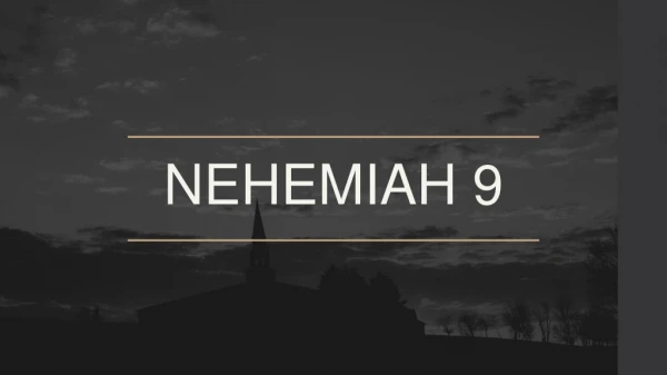 NEHEMIAH 9
