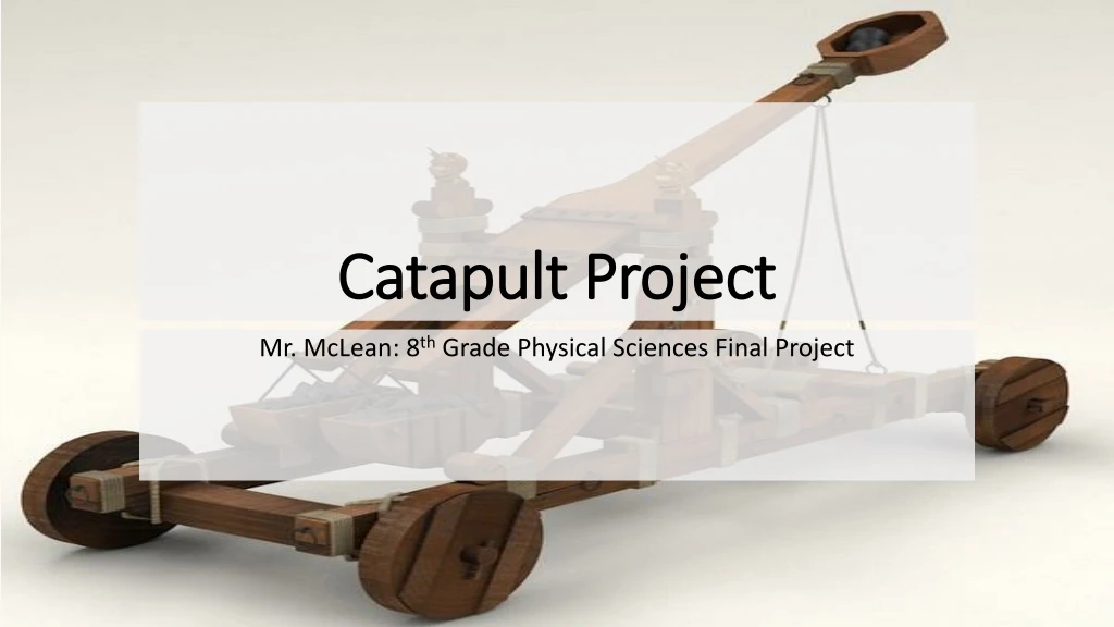 catapult project