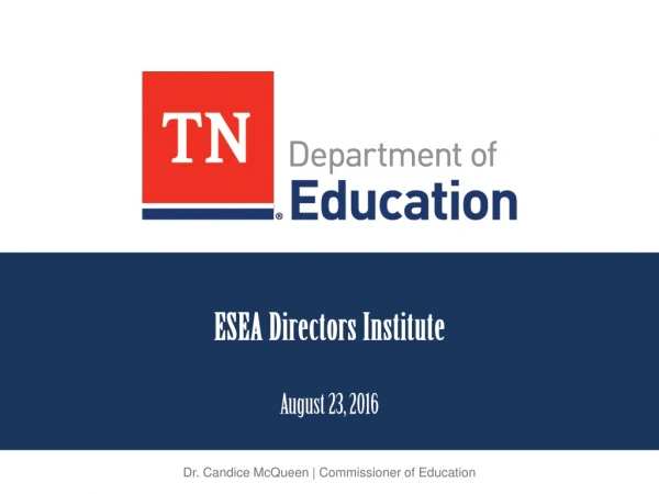 ESEA Directors Institute