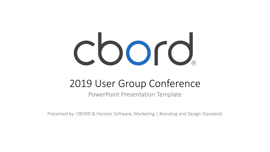 2019 user group conference