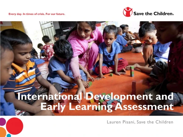 International Development and Early Learning Assessment