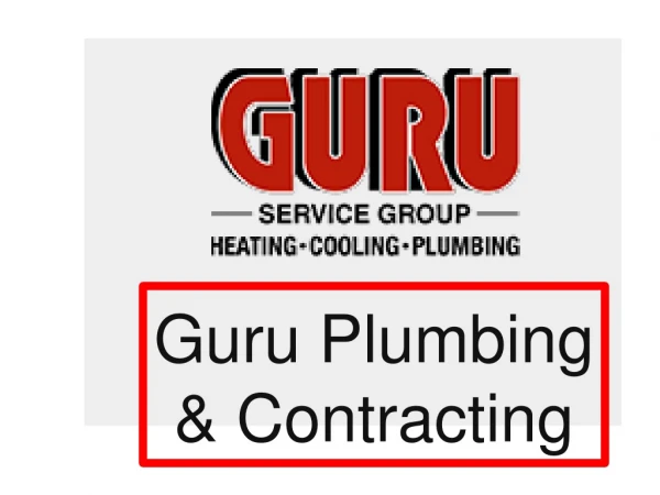 Plumbing Services Surrey