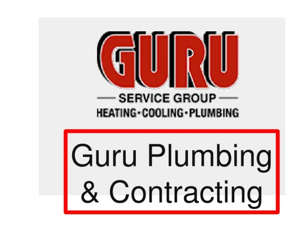 guru plumbing contracting