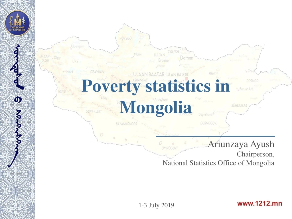 poverty statistics in mongolia