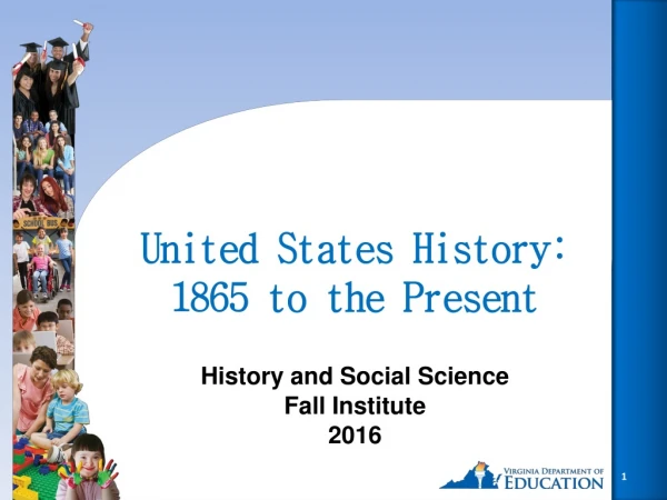 United States History: 1865 to the Present