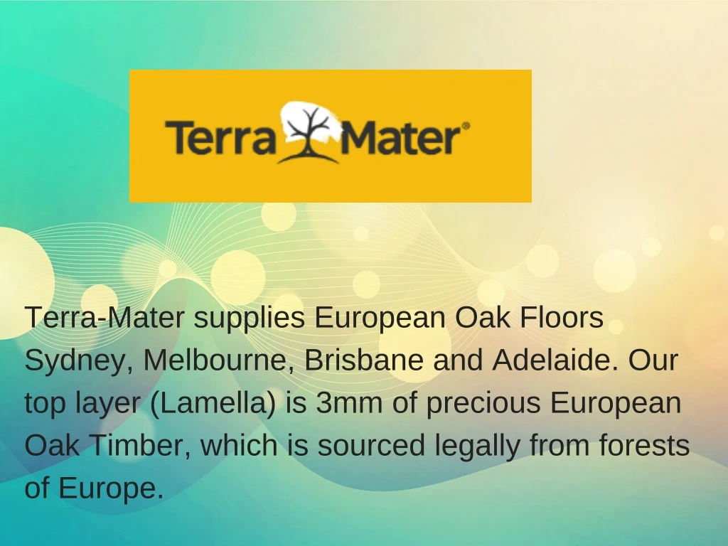 terra mater supplies european oak floors sydney