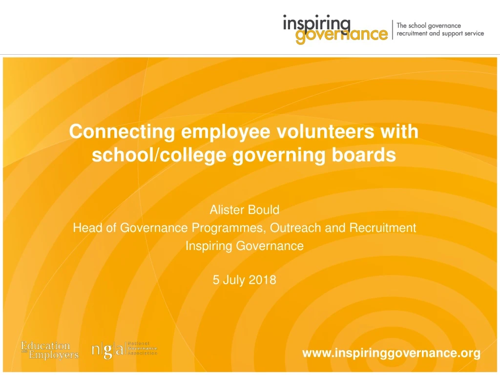 connecting employee volunteers with school college governing boards