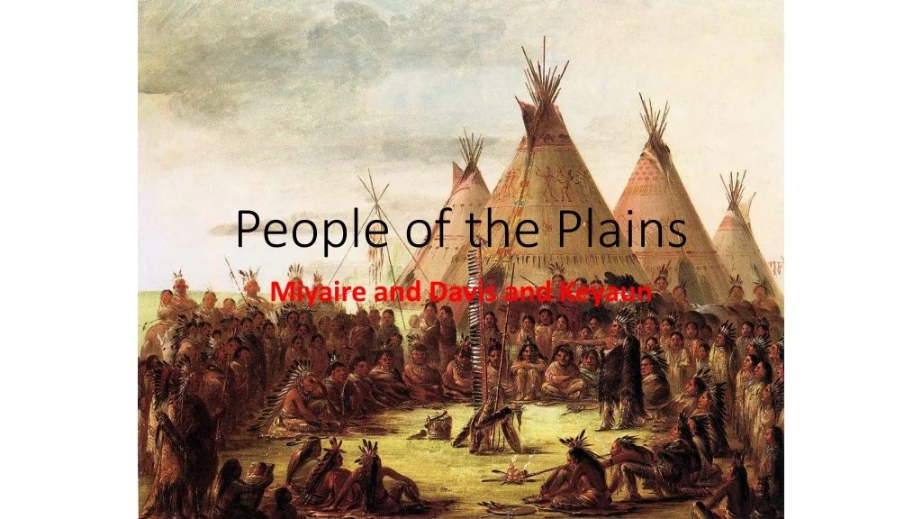 people of the plains