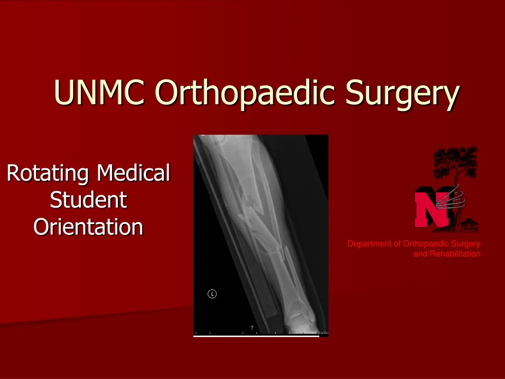 unmc orthopaedic surgery