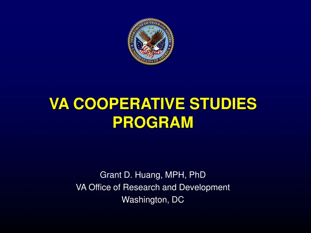 va cooperative studies program