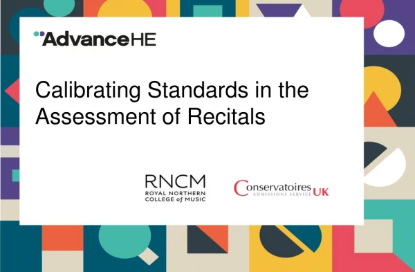 Calibrating Standards in the Assessment of Recitals