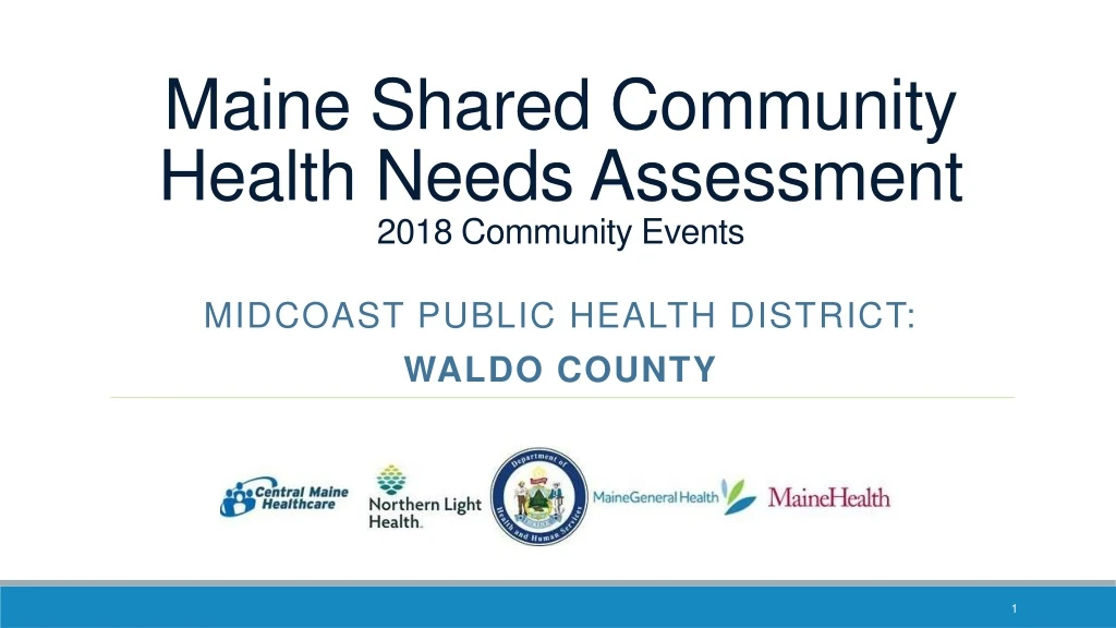 maine shared community health needs assessment 2018 community events