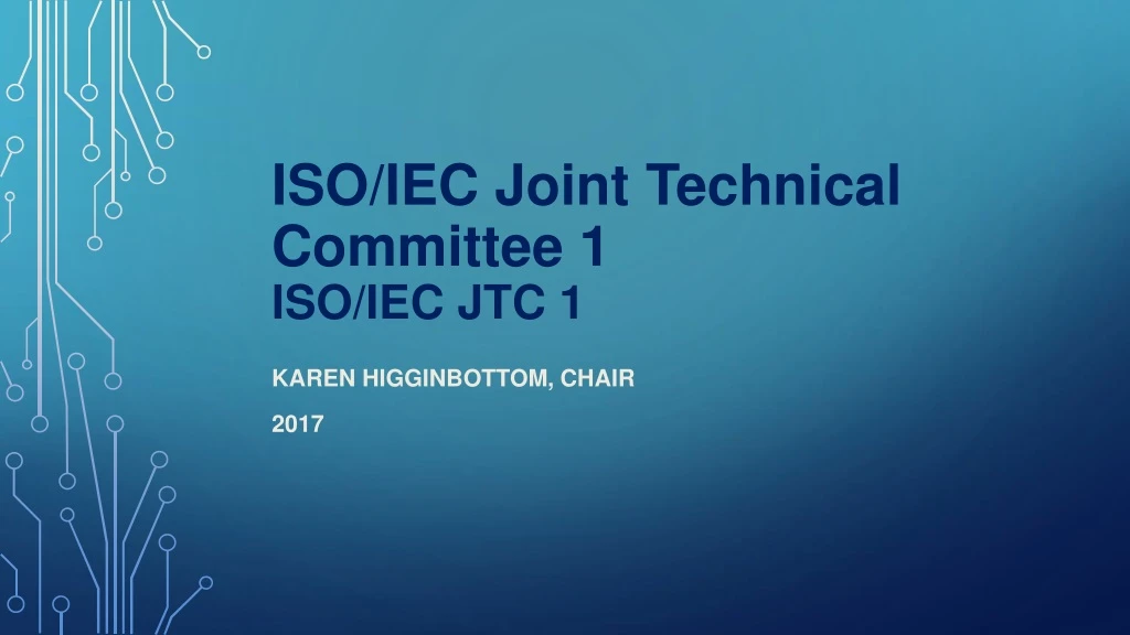 iso iec joint technical committee 1 iso iec jtc 1