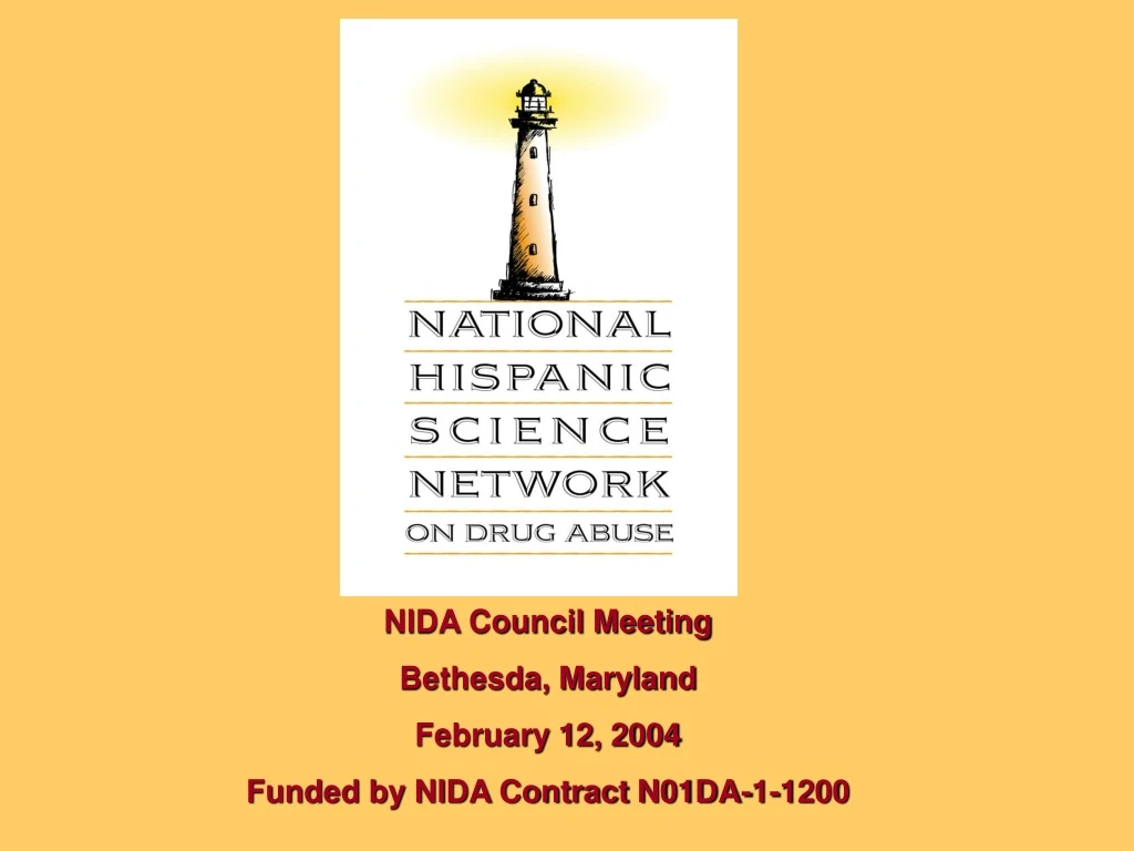 nida council meeting bethesda maryland february