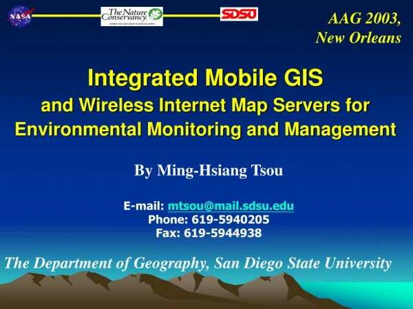 Integrated Mobile GIS