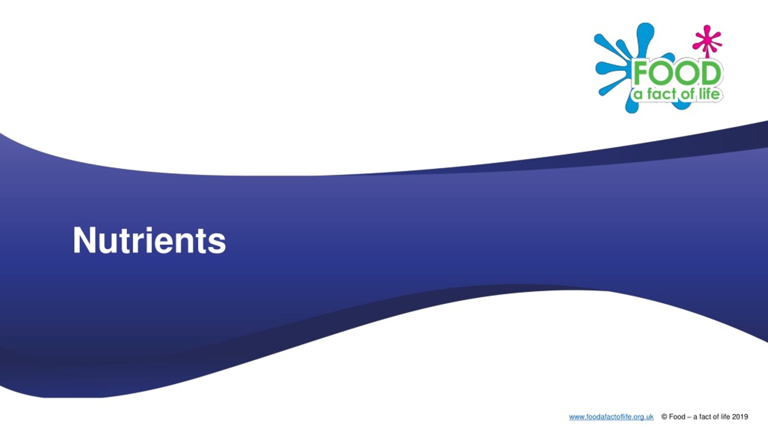 Macronutrients: Carbohydrates, Protein, Fat - slide 1