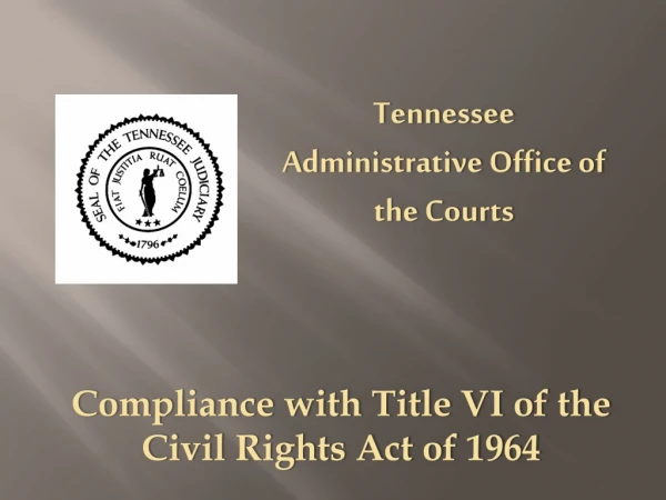 Tennessee Administrative Office of the Courts