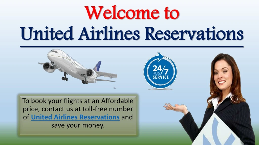 welcome to united airlines reservations