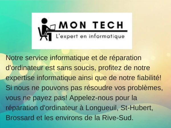 notre service informatique et de r paration