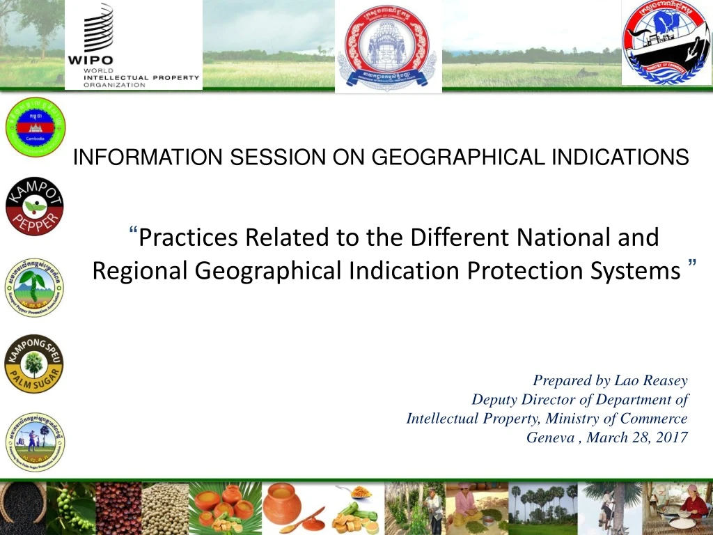 information session on geographical indications