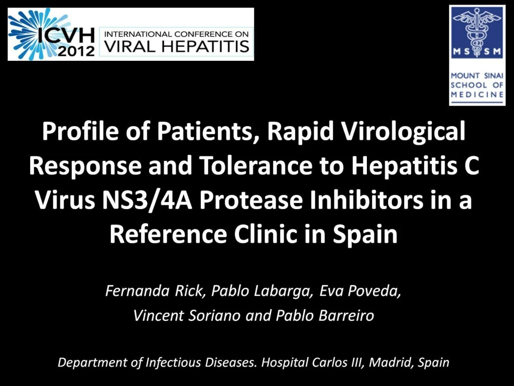 profile of patients rapid virological response