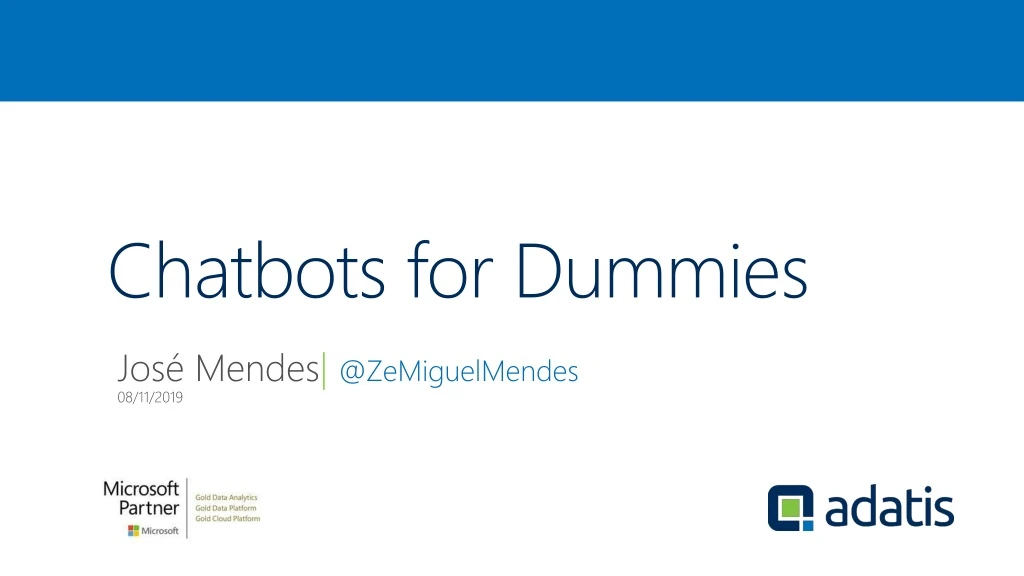 chatbots for dummies