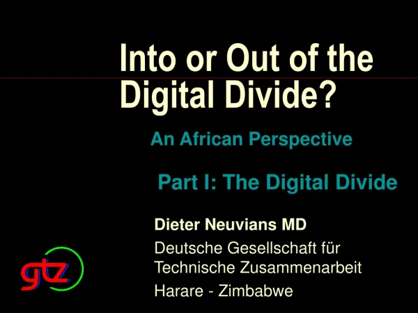 Into or Out of the Digital Divide?