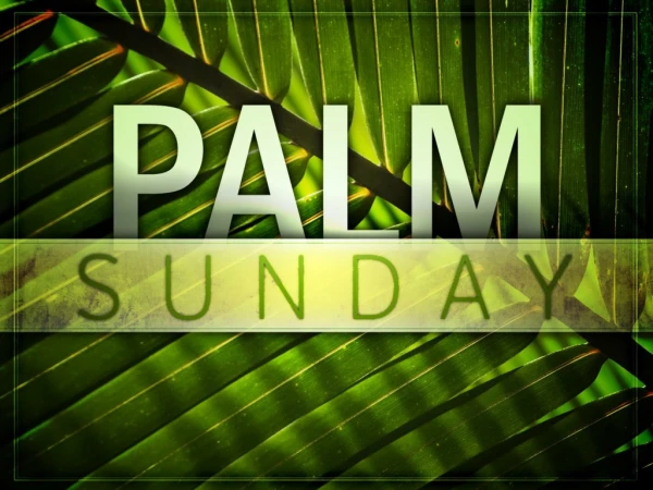 Palm Sunday Slide