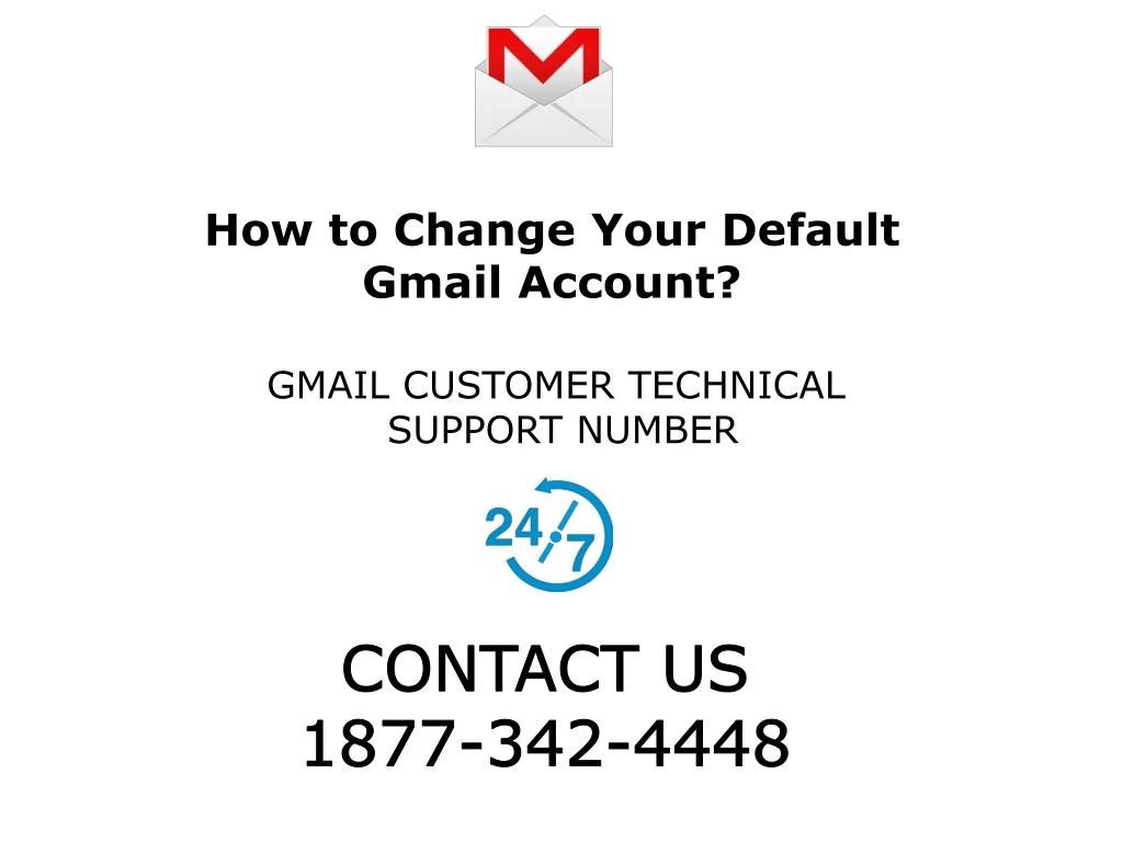 how to change your default gmail account