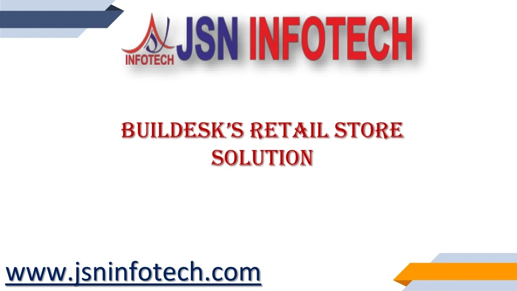 buildesk s retail store solution