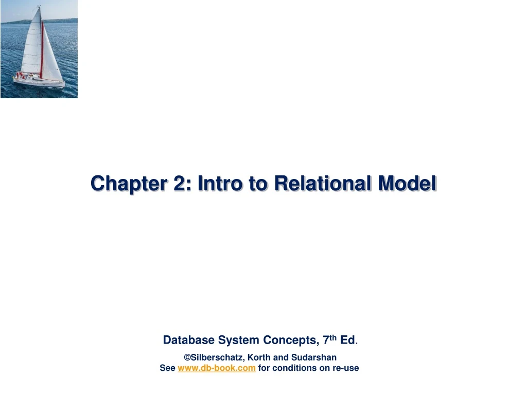 chapter 2 intro to relational model