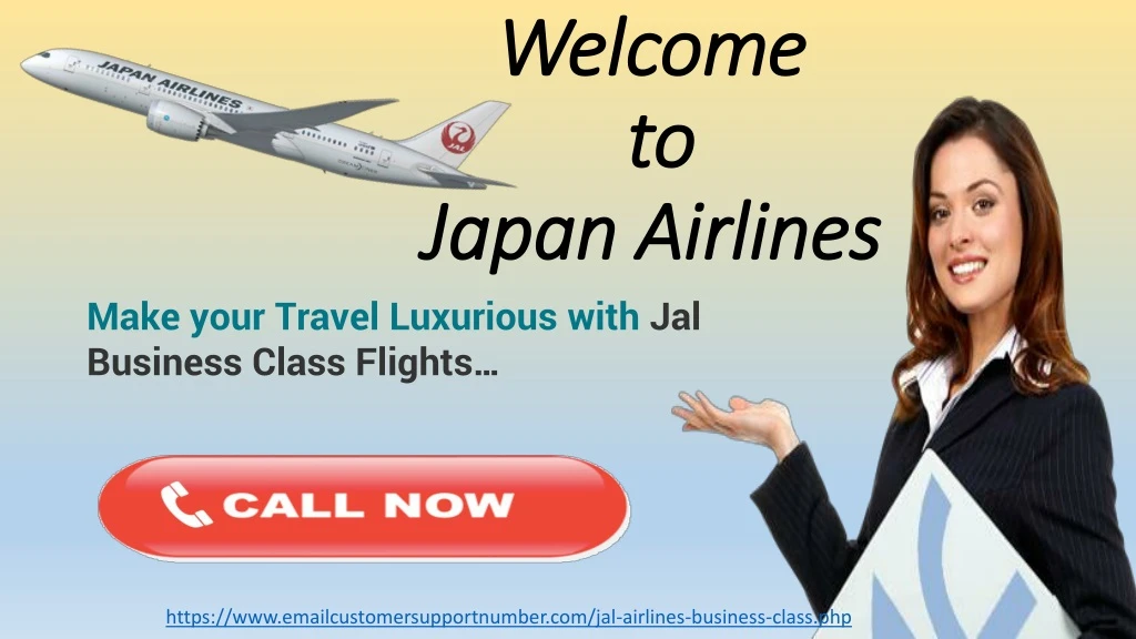 welcome to japan airlines