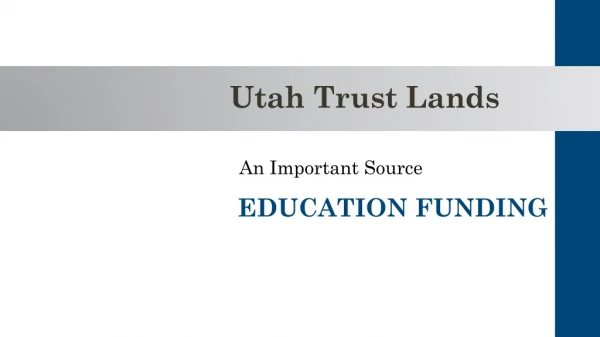 Utah Trust Lands