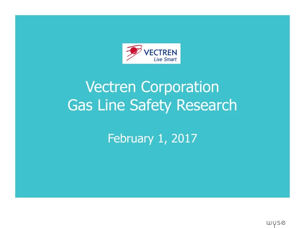 vectren corporation gas line safety research