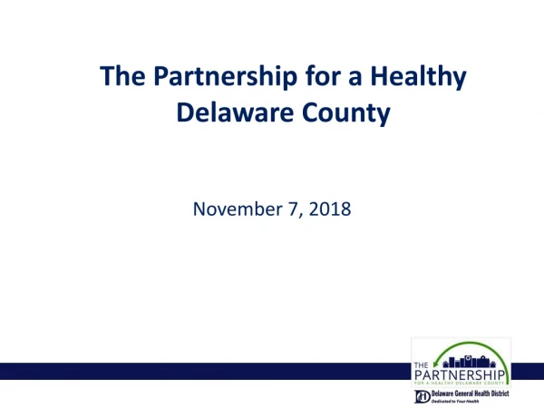 The Partnership for a Healthy Delaware County