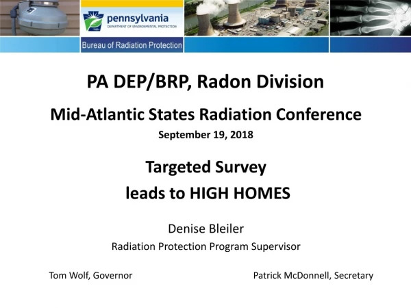 PA DEP/BRP, Radon Division