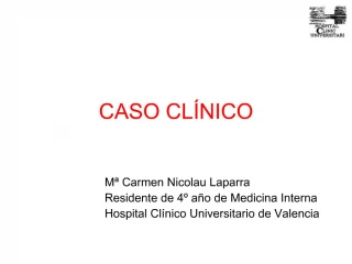 CASO CL NICO - slide 1