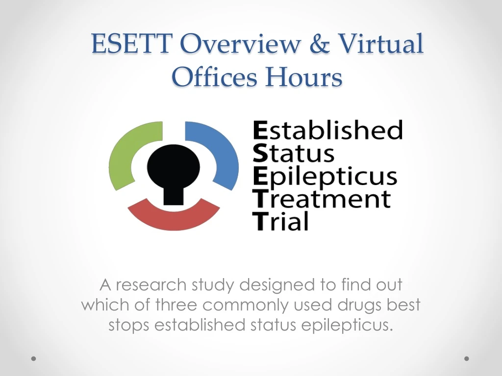 esett overview virtual offices hours