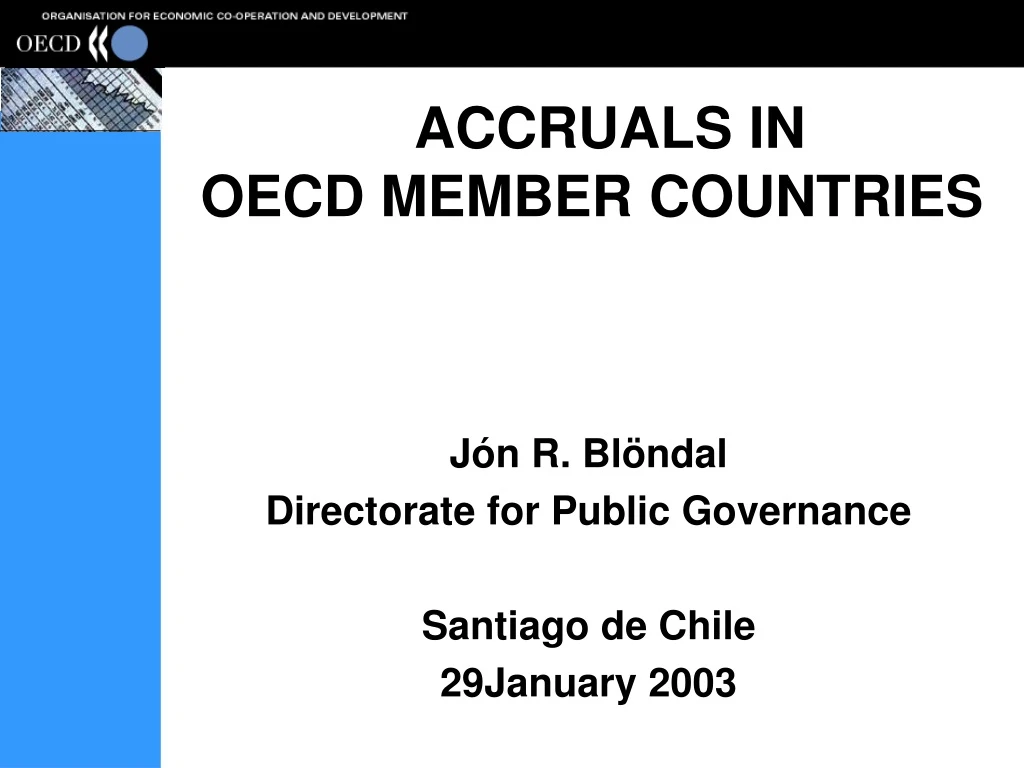 accruals in oecd member countries