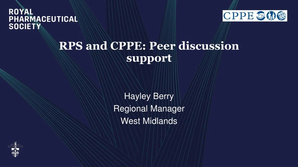 rps and cppe peer discussion support