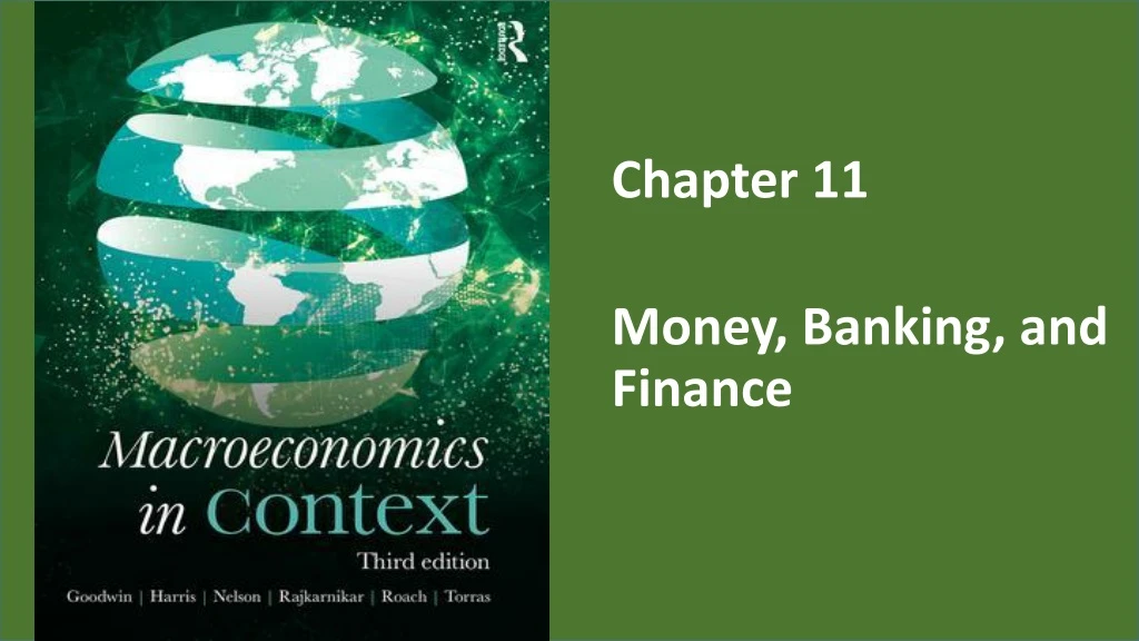 chapter 11 money banking and finance