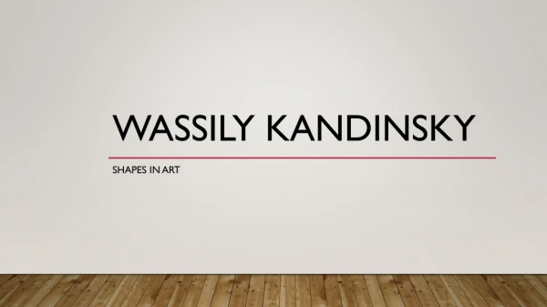 Wassily kandinsky