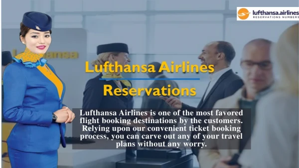 Get discounted tickets on Lufthansa Airlines Reservation
