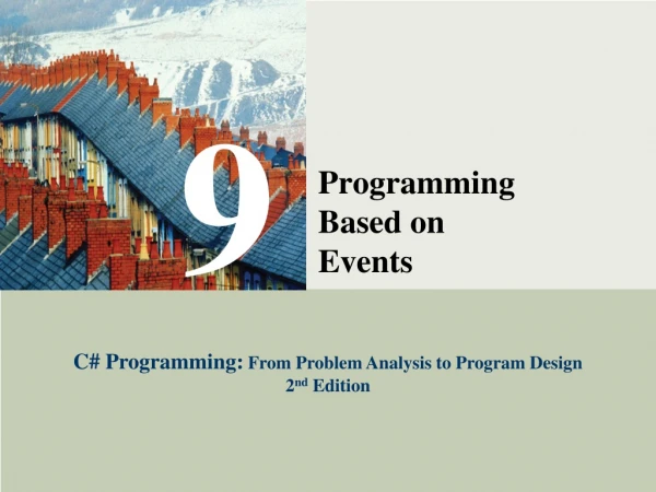 Programming Based on Events