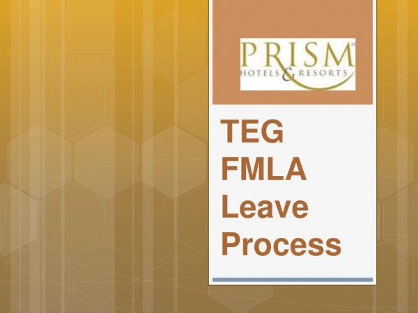 TEG FMLA Leave Process