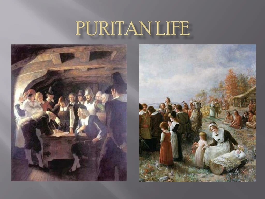 puritan life